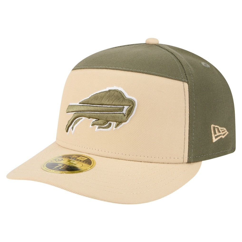 Buffalo Bills Two-Tone Color Pack Split Panel 59FIFTY Fitted Hat | NFL Outlet