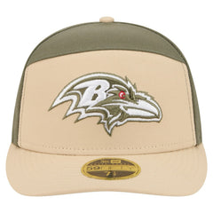 Baltimore Ravens Color Pack Split Panel 59FIFTY Fitted Hat | NFL Sale