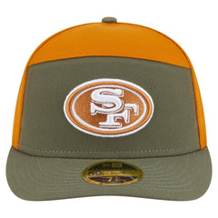 San Francisco 49ers Two-Tone Color Pack Split Panel 59FIFTY Fitted Hat | NFL Hot