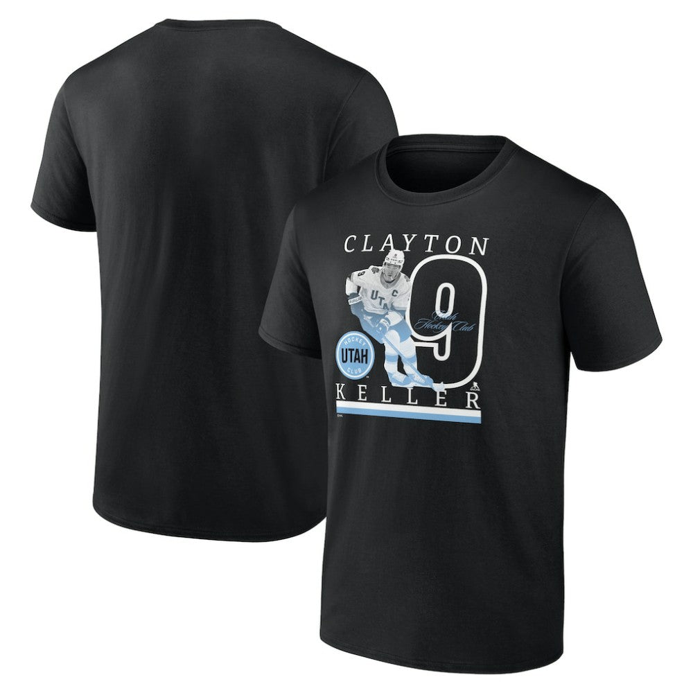 Clayton Keller Utah Mammoth Fanatics Player Graphic T-Shirt -  NHL T-shirts