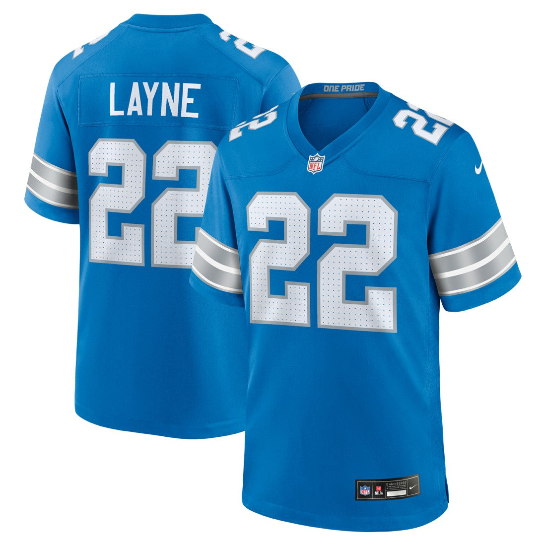 Detroit Lions Bobby Layne  Retired Player Game Jersey | NFL Sale