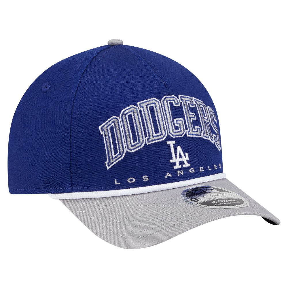 Los Angeles Dodgers New Era Arch 9FORTY A-Frame M-Crown Adjustable Hat - MLB Hats