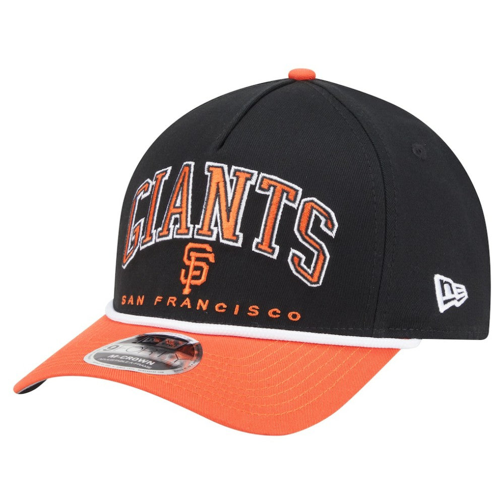 San Francisco Giants New Era Arch 9FORTY A-Frame M-Crown Adjustable Hat - MLB Hats