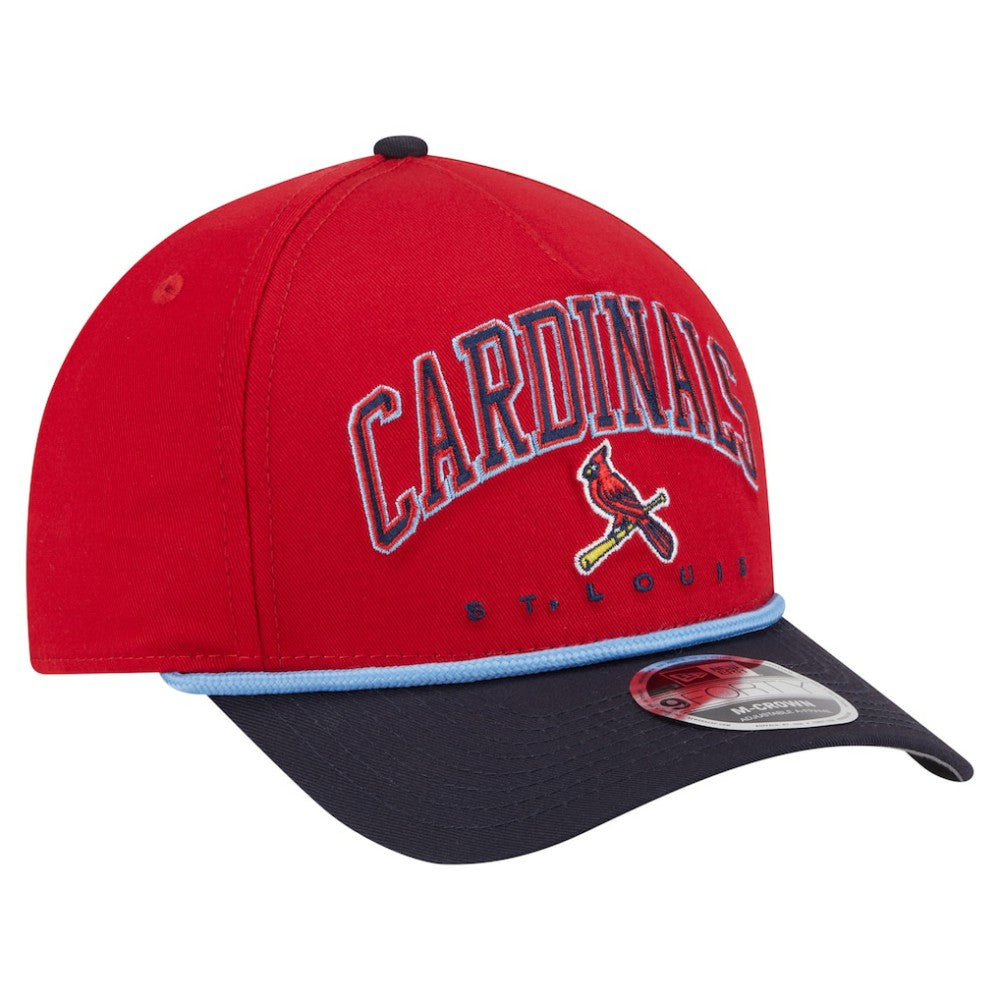 St. Louis Cardinals New Era Arch 9FORTY A-Frame M-Crown Adjustable Hat - MLB Hats