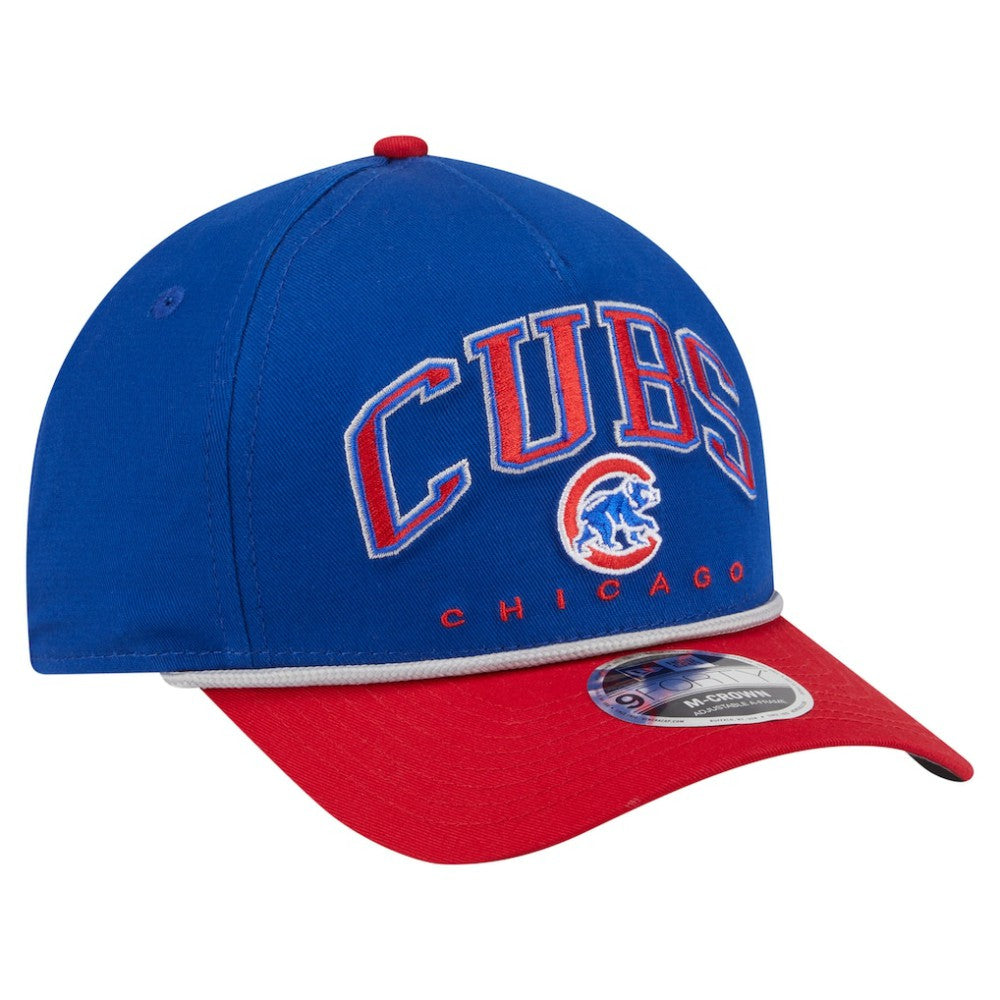 Chicago Cubs New Era Arch 9FORTY A-Frame M-Crown Adjustable Hat - MLB Hats
