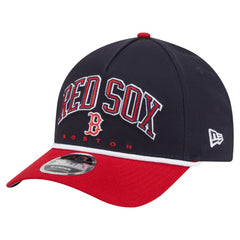 Boston Red Sox New Era Arch 9FORTY A-Frame M-Crown Adjustable Hat - MLB Hats