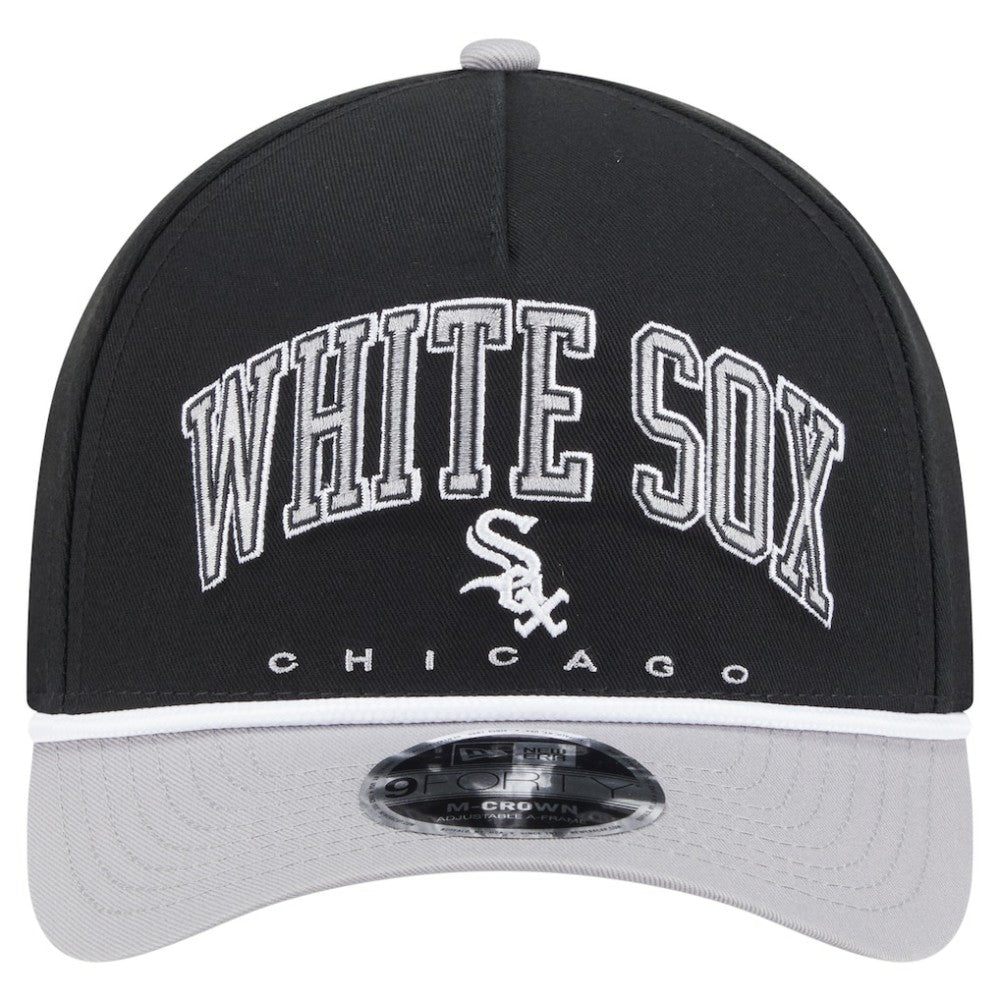 Chicago White Sox New Era Arch 9FORTY A-Frame M-Crown Adjustable Hat - MLB Hats