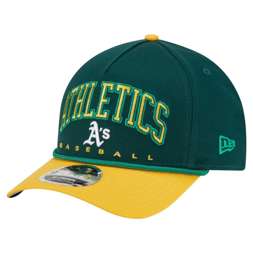 Athletics New Era Arch 9FORTY A-Frame M-Crown Adjustable Hat - MLB Hats
