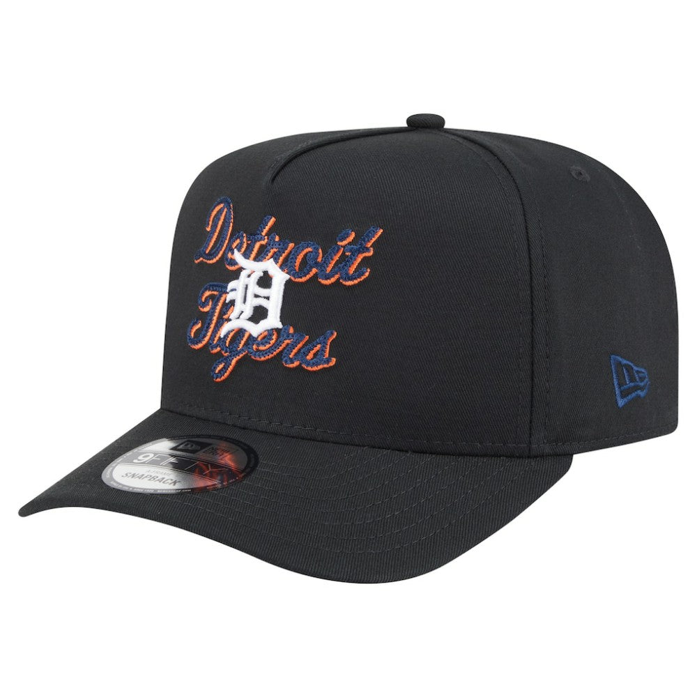 Detroit Tigers New Era Chainstitch 9FIFTY A-Frame Snapback Hat - MLB Hats