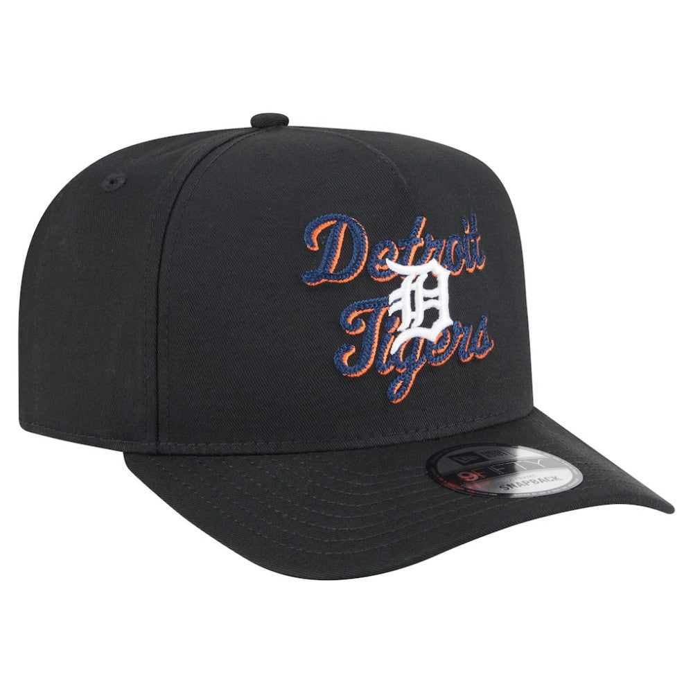 Detroit Tigers New Era Chainstitch 9FIFTY A-Frame Snapback Hat - MLB Hats