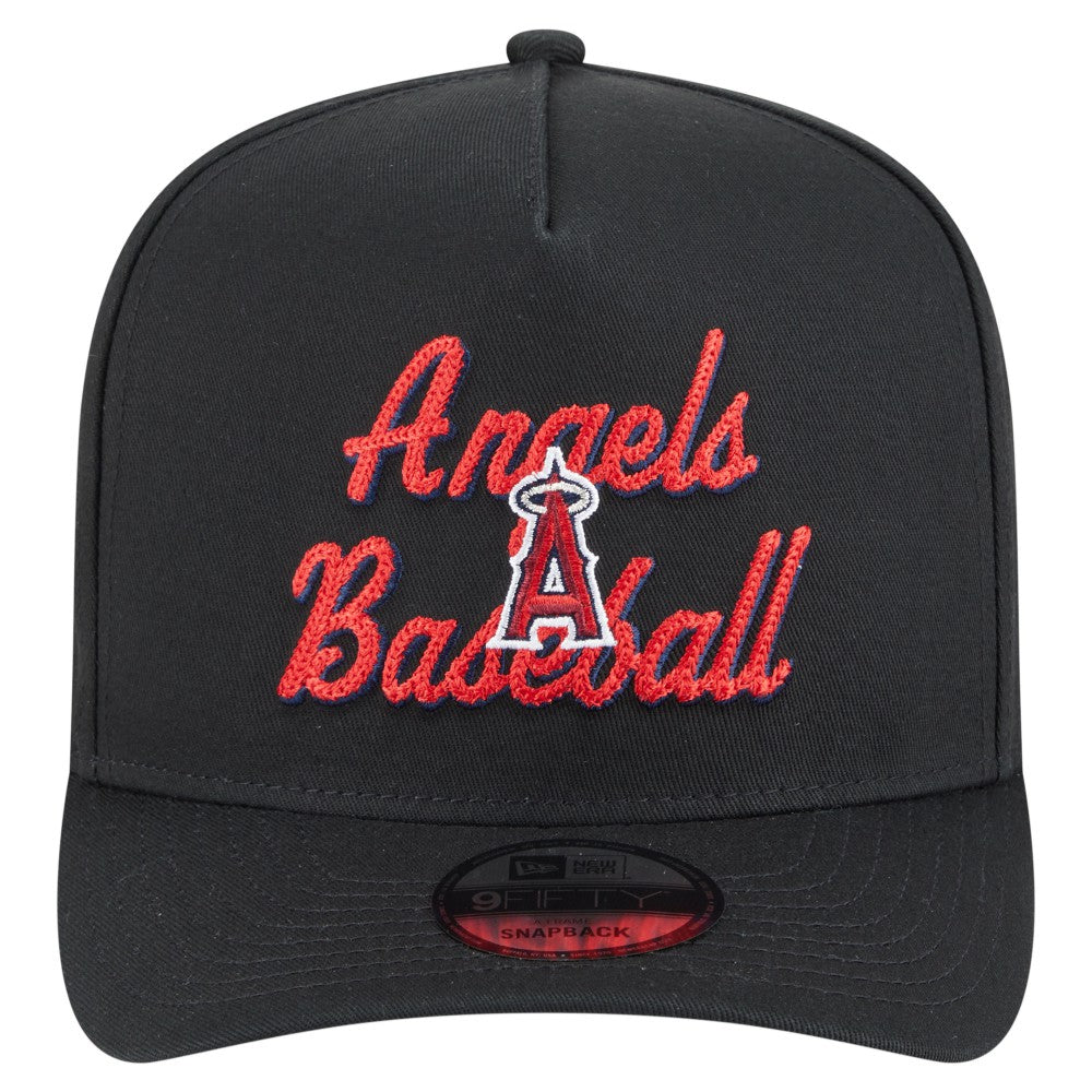 Los Angeles Angels New Era Chainstitch 9FIFTY A-Frame Snapback Hat - MLB Hats