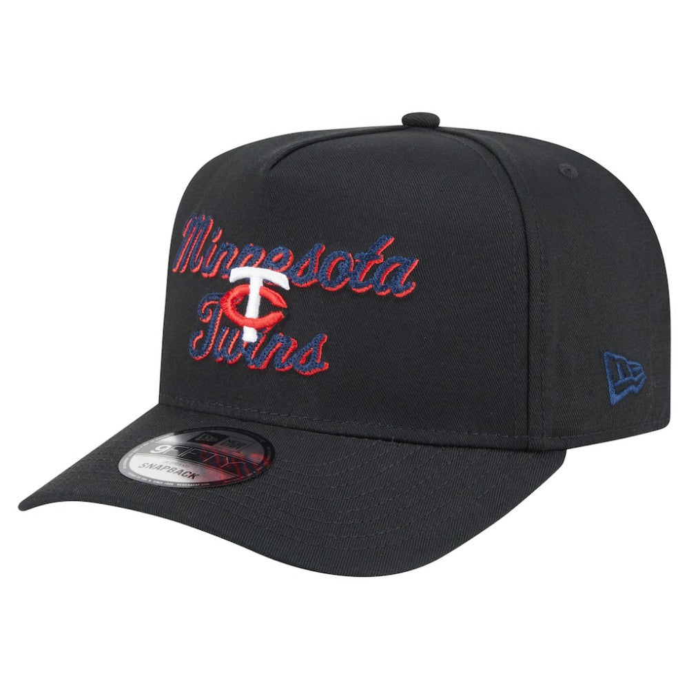 Minnesota Twins New Era Chainstitch 9FIFTY A-Frame Snapback Hat - MLB Hats