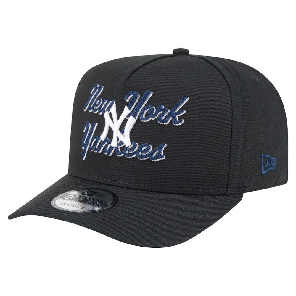 New York Yankees New Era Chainstitch 9FIFTY A-Frame Snapback Hat - MLB Hats