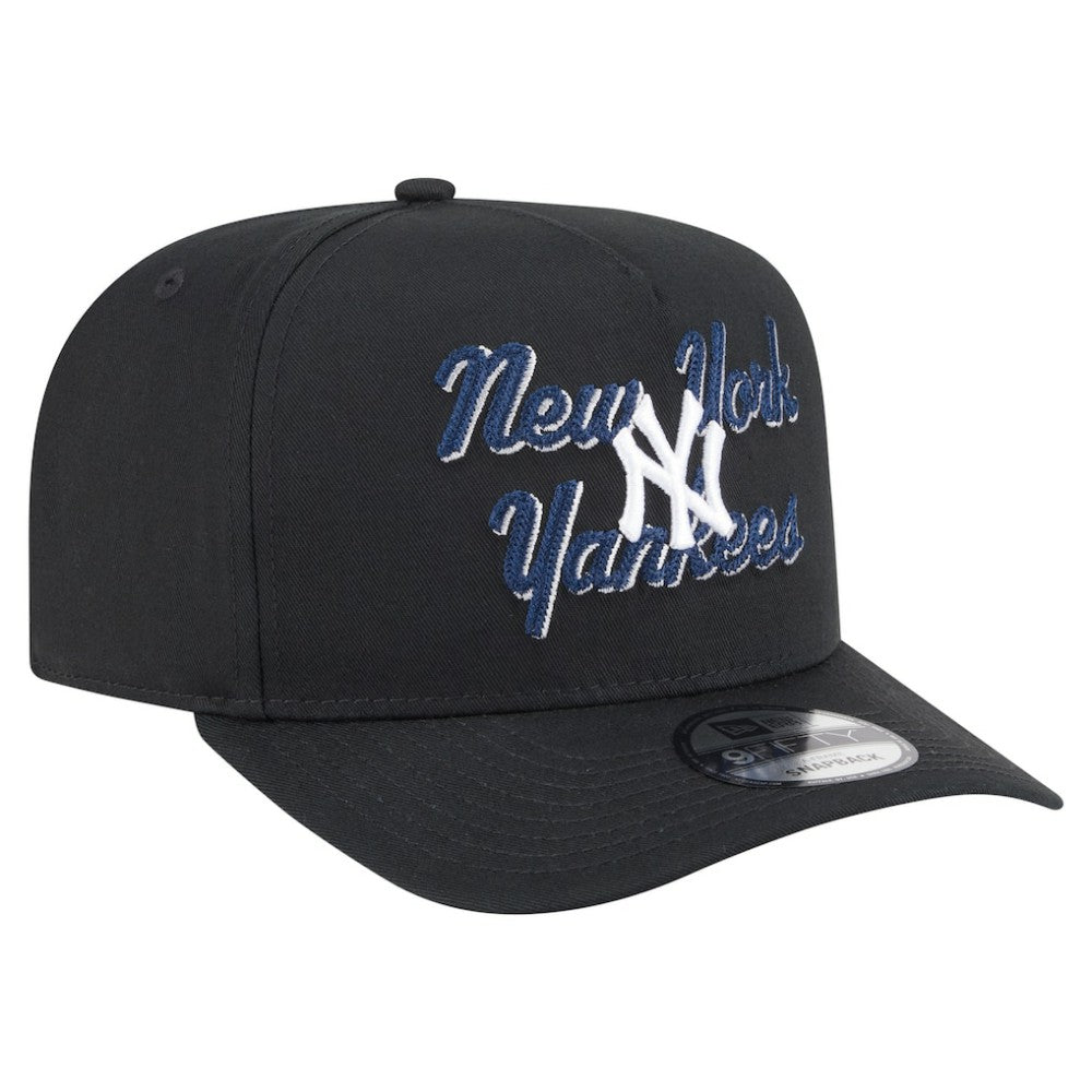 New York Yankees New Era Chainstitch 9FIFTY A-Frame Snapback Hat - MLB Hats