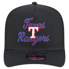 Texas Rangers New Era Chainstitch 9FIFTY A-Frame Snapback Hat - MLB Hats