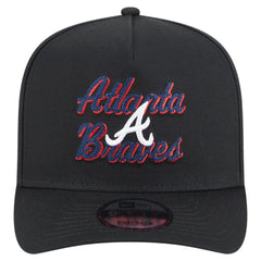 Atlanta Braves New Era Chainstitch 9FIFTY A-Frame Snapback Hat - MLB Hats