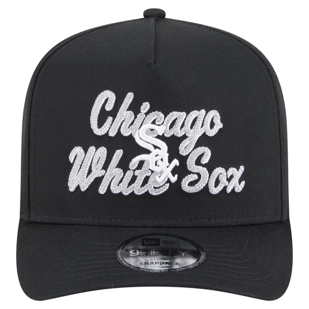 Chicago White Sox New Era Chainstitch 9FIFTY A-Frame Snapback Hat - MLB Hats