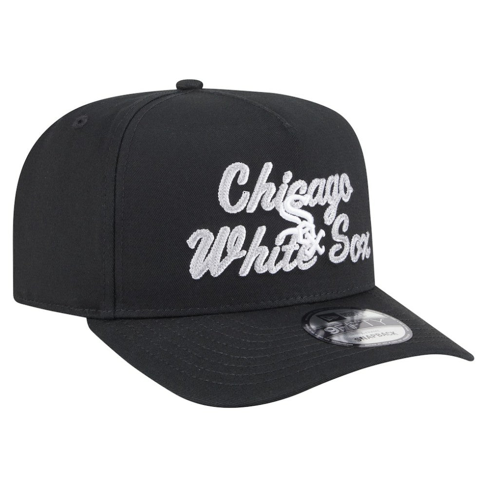 Chicago White Sox New Era Chainstitch 9FIFTY A-Frame Snapback Hat - MLB Hats