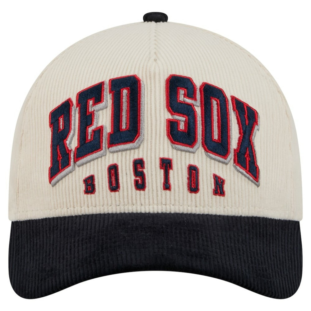 Boston Red Sox New Era Sided Corduroy 9FORTY A-Frame Adjustable Hat - MLB Hats