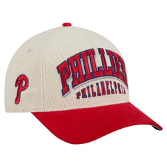 Philadelphia Phillies New Era Sided Corduroy 9FORTY A-Frame Adjustable Hat - MLB Hats