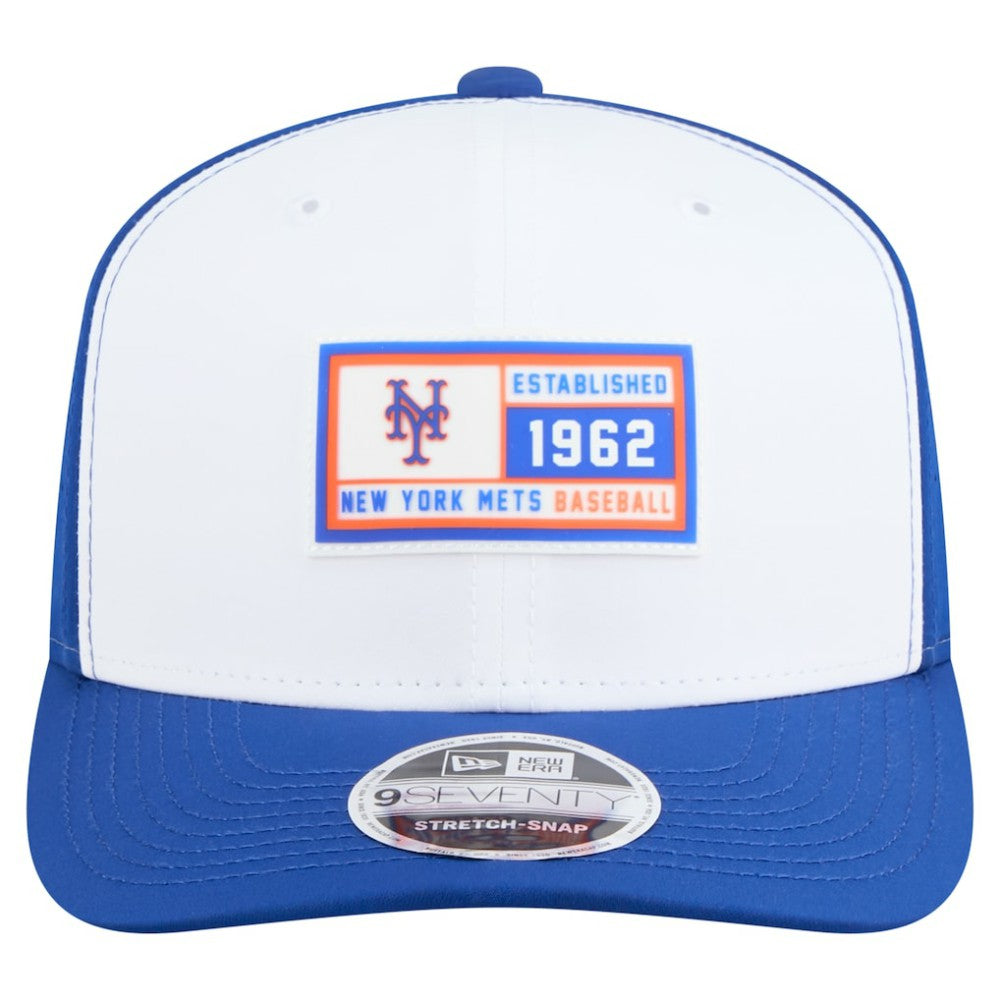 New York Mets New Era Established Patch 9SEVENTY Adjustable Hat - MLB Hats