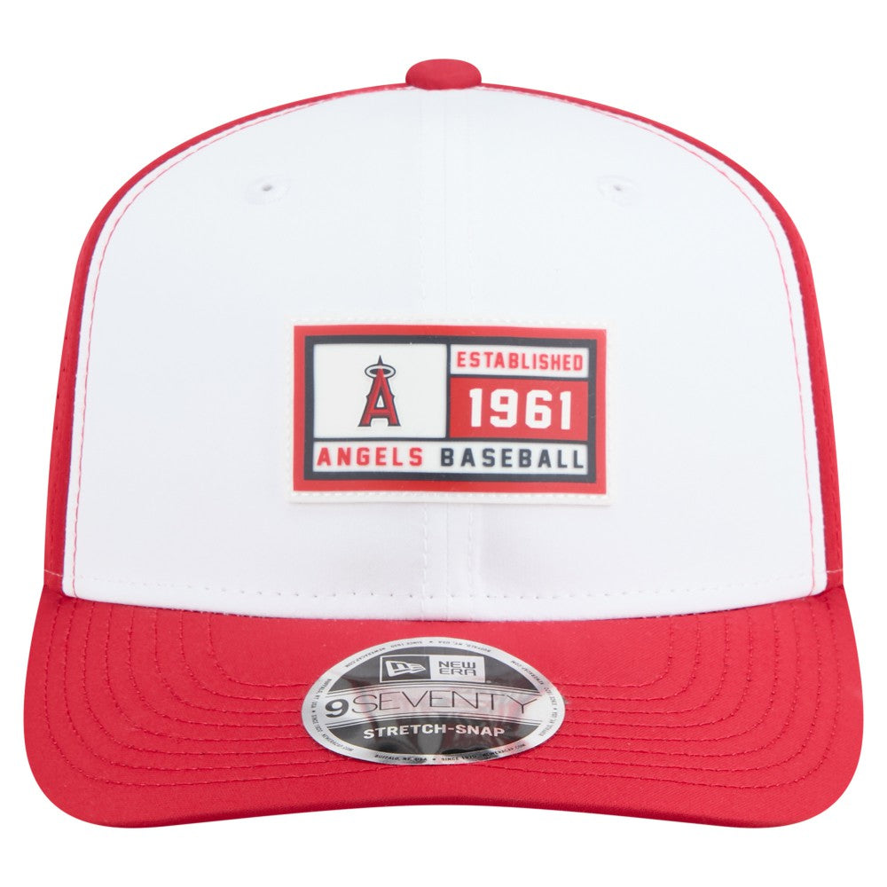 Los Angeles Angels New Era Established Patch 9SEVENTY Adjustable Hat - MLB Hats