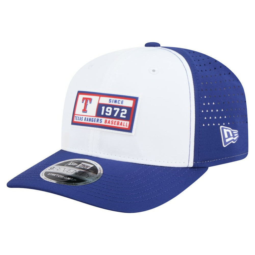 Texas Rangers New Era Established Patch 9SEVENTY Adjustable Hat - MLB Hats