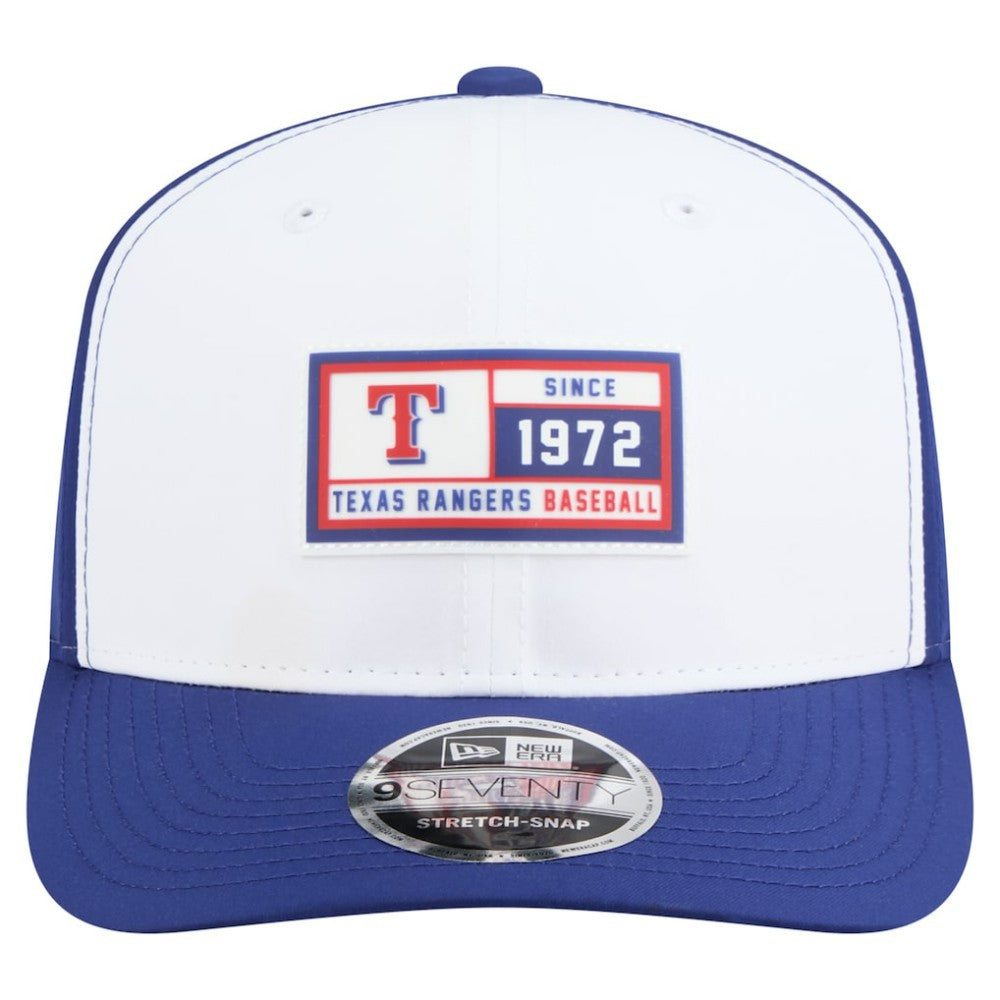 Texas Rangers New Era Established Patch 9SEVENTY Adjustable Hat - MLB Hats