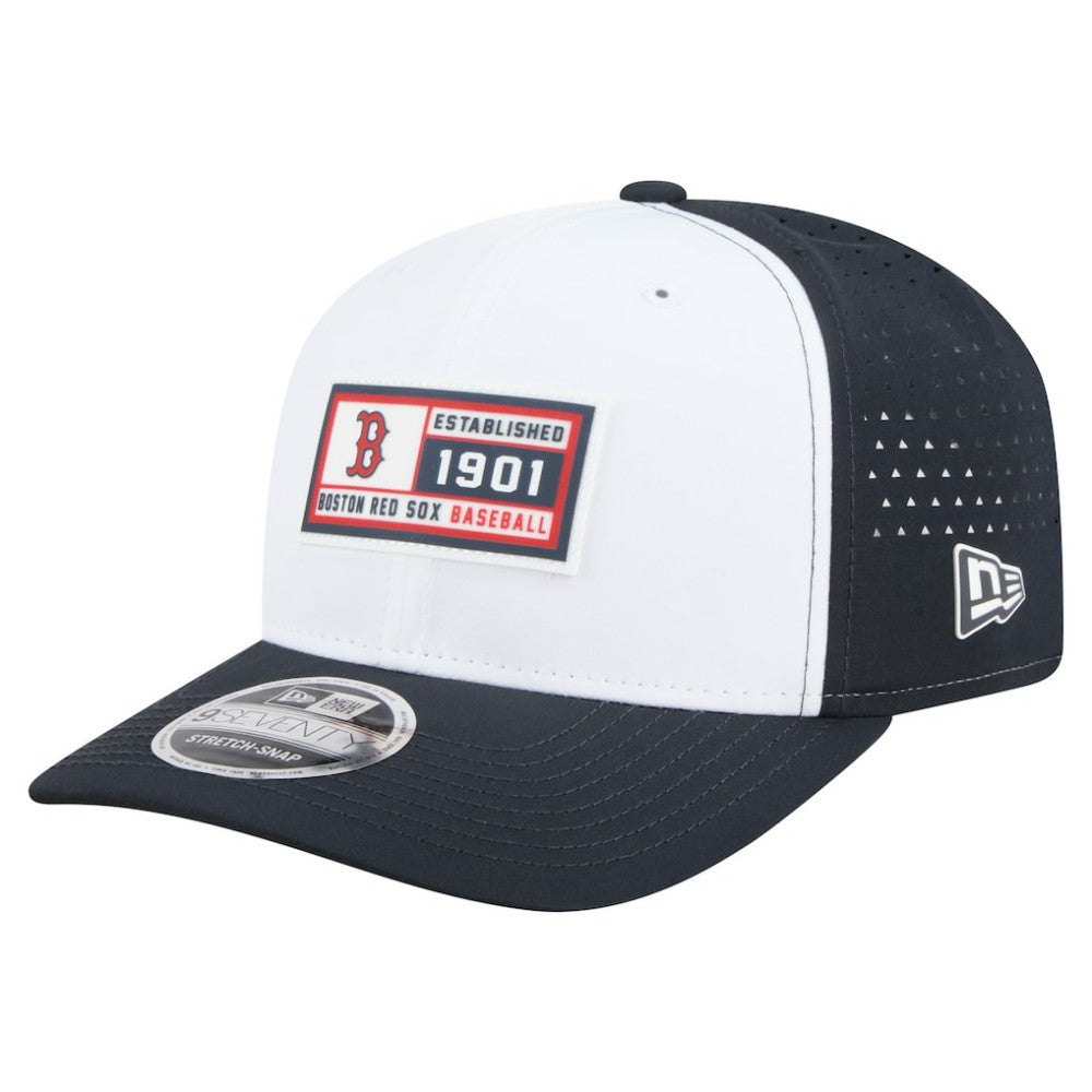 Boston Red Sox New Era Established Patch 9SEVENTY Adjustable Hat - MLB Hats