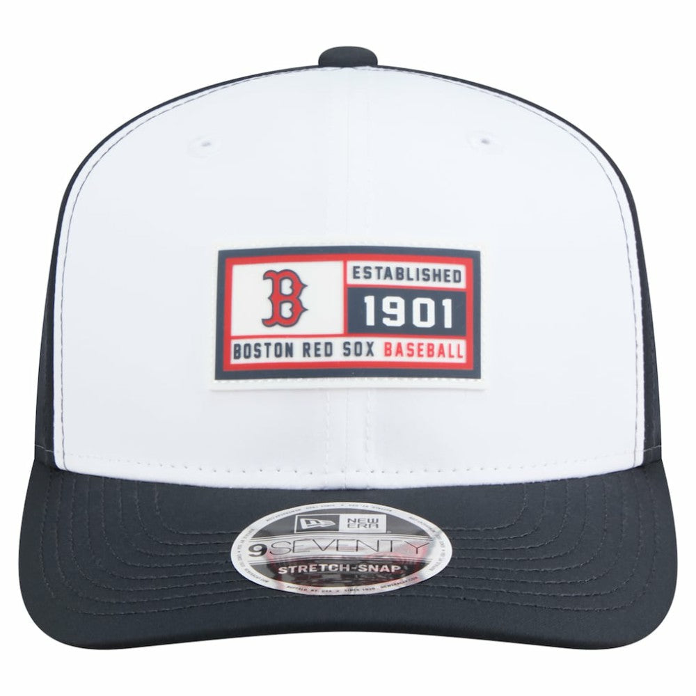 Boston Red Sox New Era Established Patch 9SEVENTY Adjustable Hat - MLB Hats