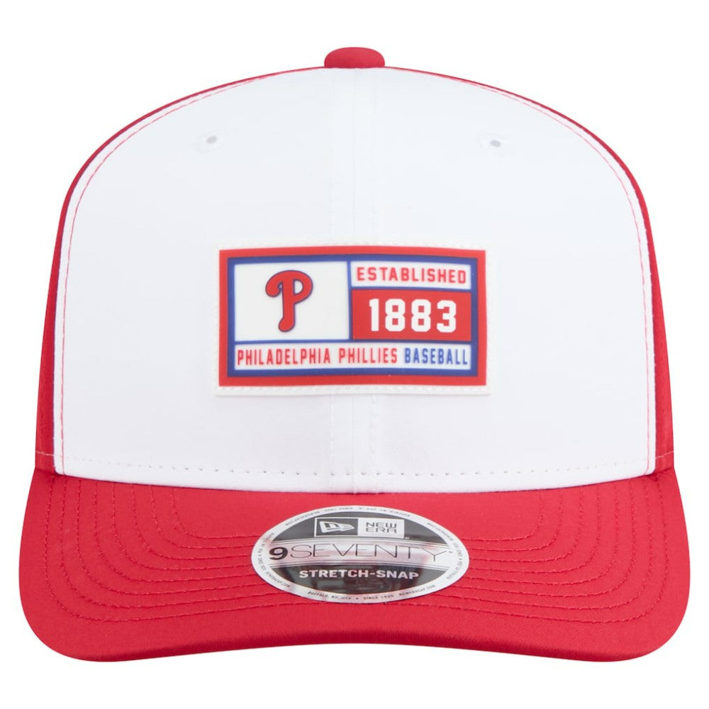 Philadelphia Phillies New Era Established Patch 9SEVENTY Adjustable Hat - MLB Hats