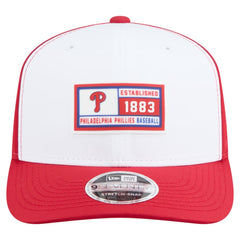 Philadelphia Phillies New Era Established Patch 9SEVENTY Adjustable Hat - MLB Hats