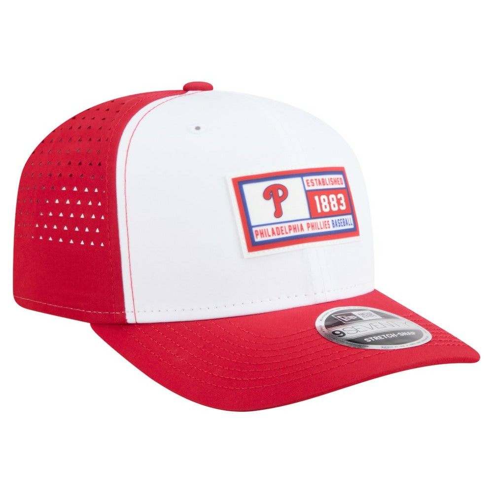 Philadelphia Phillies New Era Established Patch 9SEVENTY Adjustable Hat - MLB Hats
