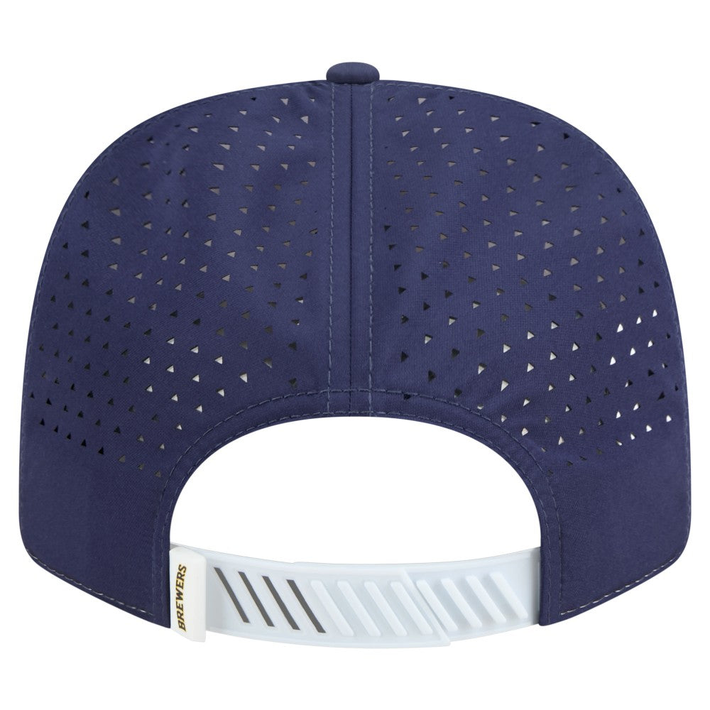 Milwaukee Brewers New Era Established Patch 9SEVENTY Adjustable Hat - MLB Hats