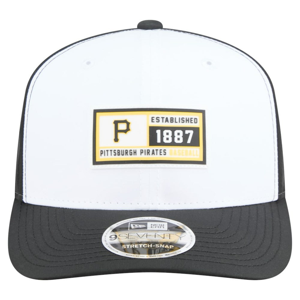 Pittsburgh Pirates New Era Established Patch 9SEVENTY Adjustable Hat - MLB Hats