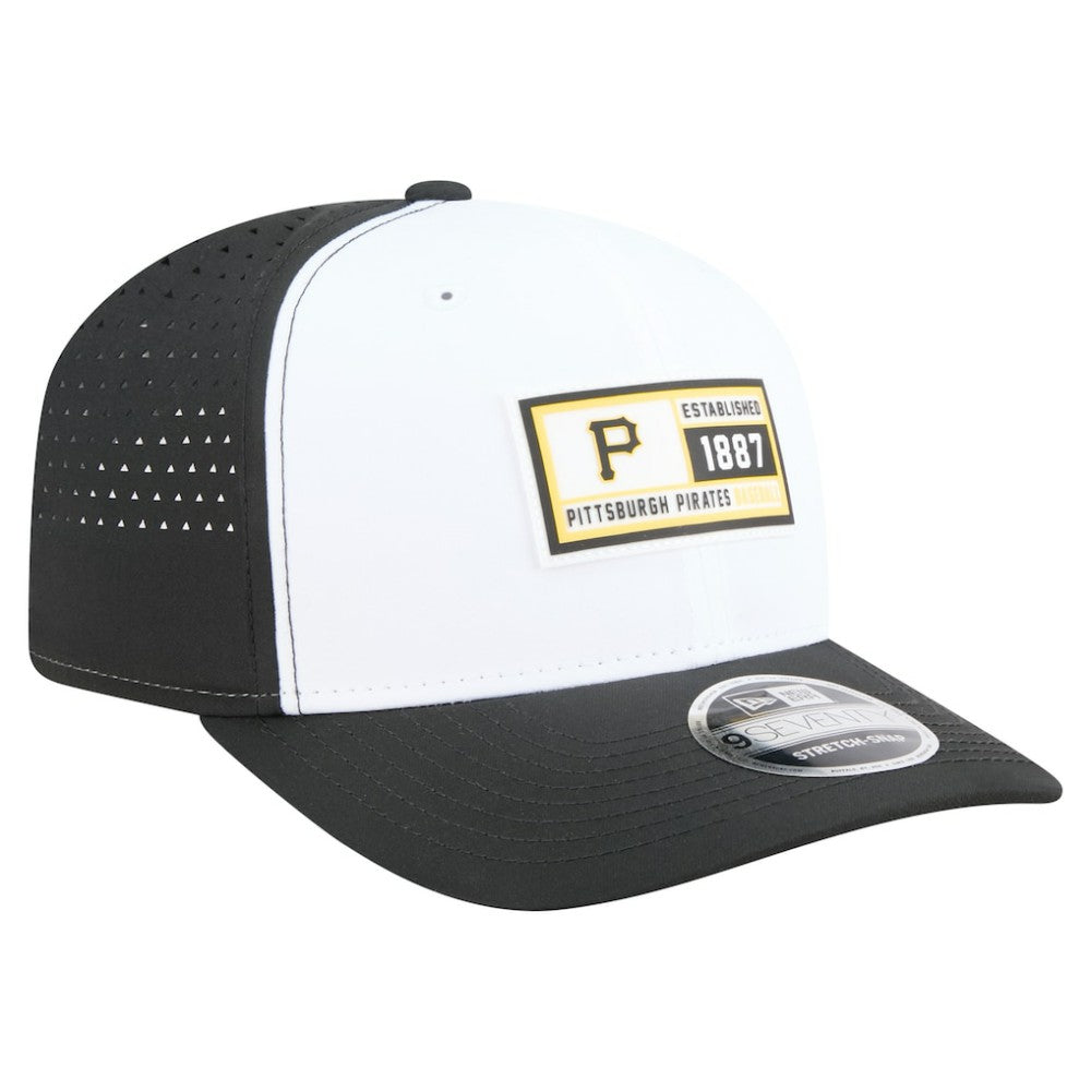 Pittsburgh Pirates New Era Established Patch 9SEVENTY Adjustable Hat - MLB Hats