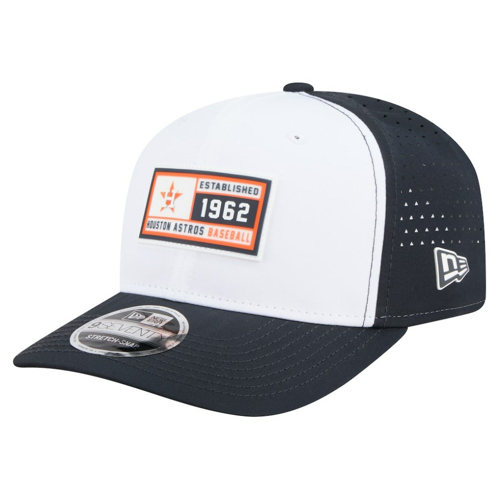 Houston Astros New Era Established Patch 9SEVENTY Adjustable Hat - MLB Hats