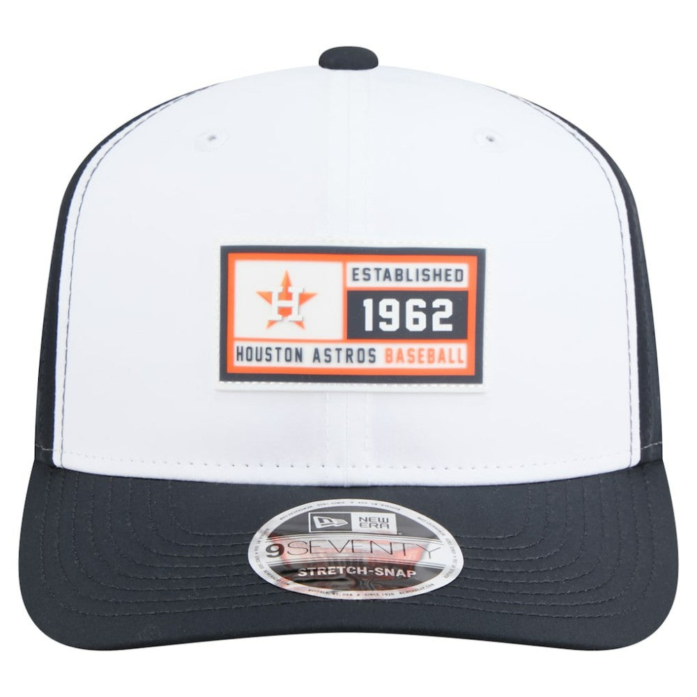 Houston Astros New Era Established Patch 9SEVENTY Adjustable Hat - MLB Hats