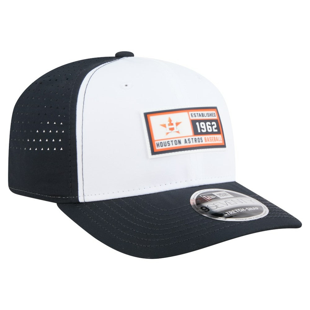 Houston Astros New Era Established Patch 9SEVENTY Adjustable Hat - MLB Hats