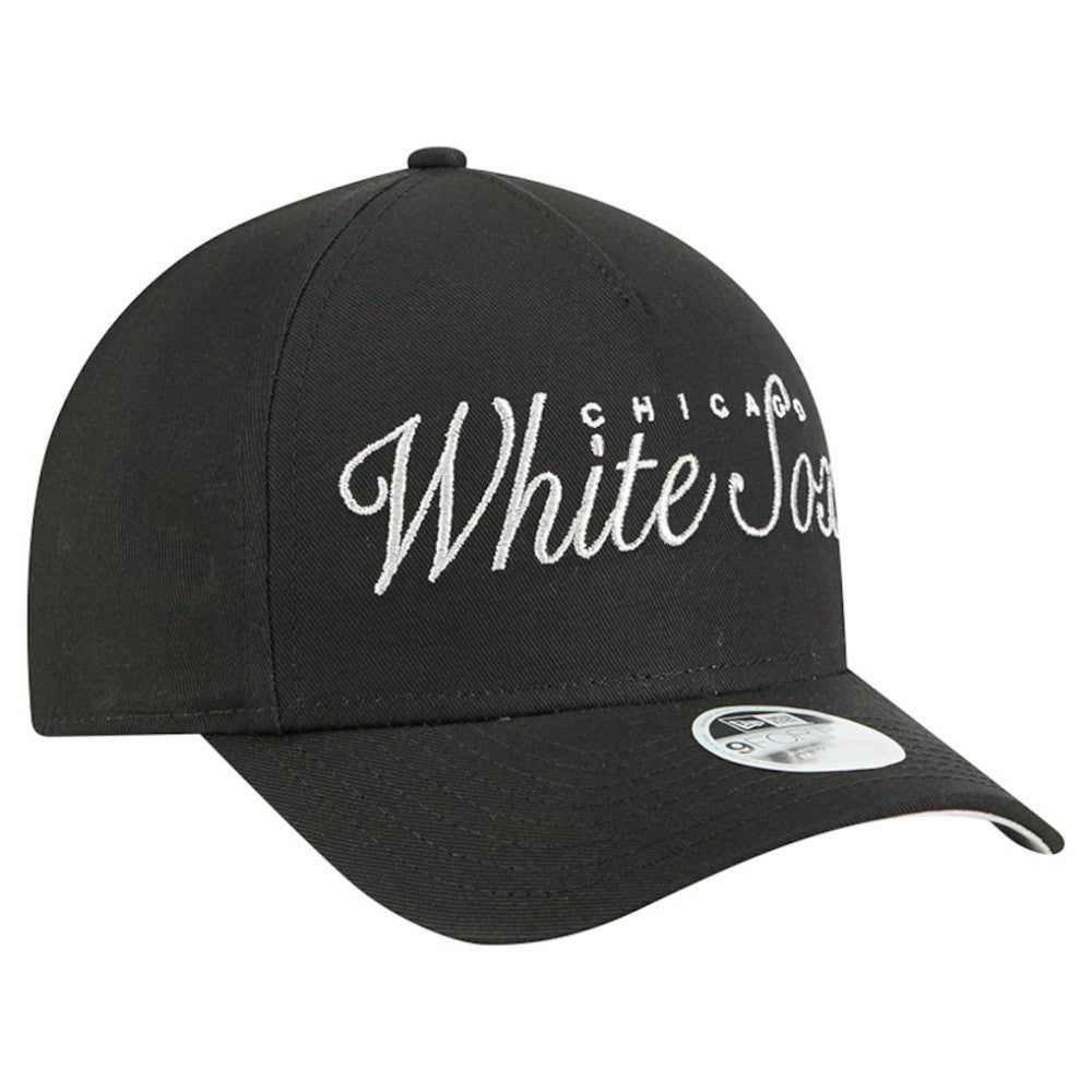Chicago White Sox New Era Women's Metallic A-Frame 9FORTY Adjustable Hat - MLB Hats