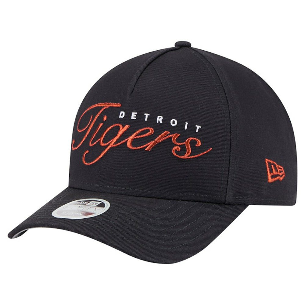 Detroit Tigers New Era Women's Metallic A-Frame 9FORTY Adjustable Hat - MLB Hats