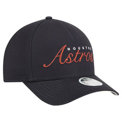 Houston Astros New Era Women's Metallic A-Frame 9FORTY Adjustable Hat - MLB Hats