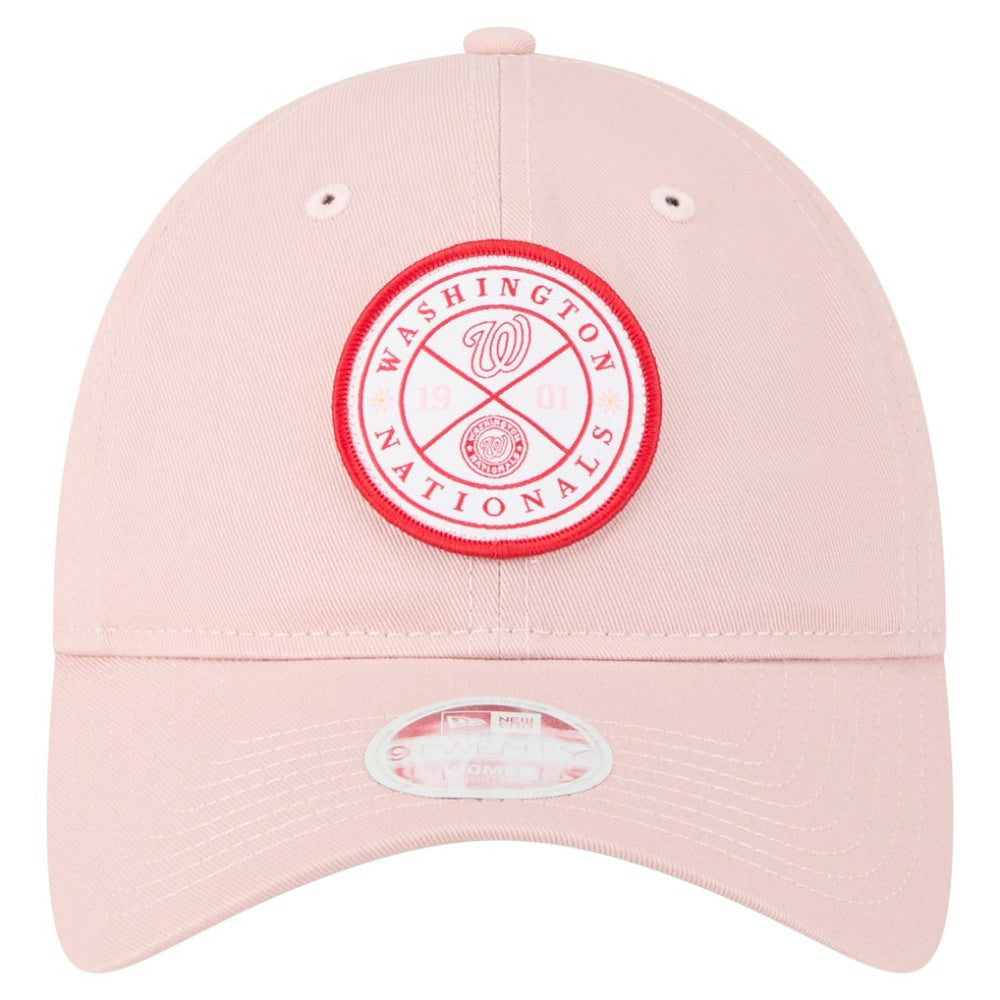 Washington Nationals New Era Women's Bloom 9TWENTY Adjustable Hat - MLB Hats