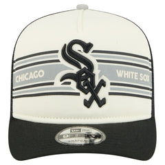 Chicago White Sox New Era Banner A-Frame 9FIFTY Trucker Snapback Hat - MLB Hats