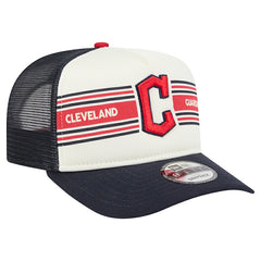 Cleveland Guardians New Era Banner A-Frame 9FIFTY Trucker Snapback Hat - MLB Hats