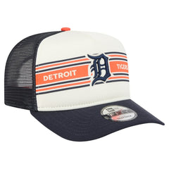 Detroit Tigers New Era Banner A-Frame 9FIFTY Trucker Snapback Hat - MLB Hats