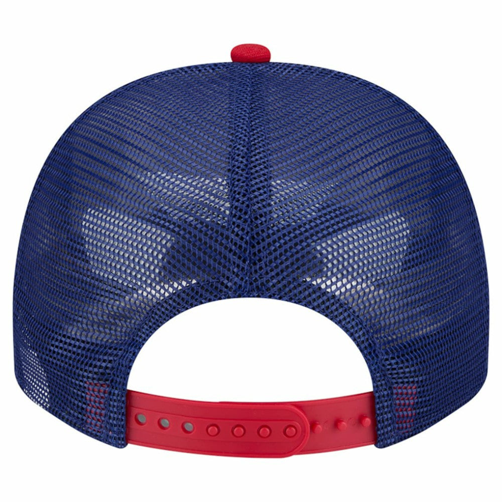 Texas Rangers New Era Banner A-Frame 9FIFTY Trucker Snapback Hat - MLB Hats