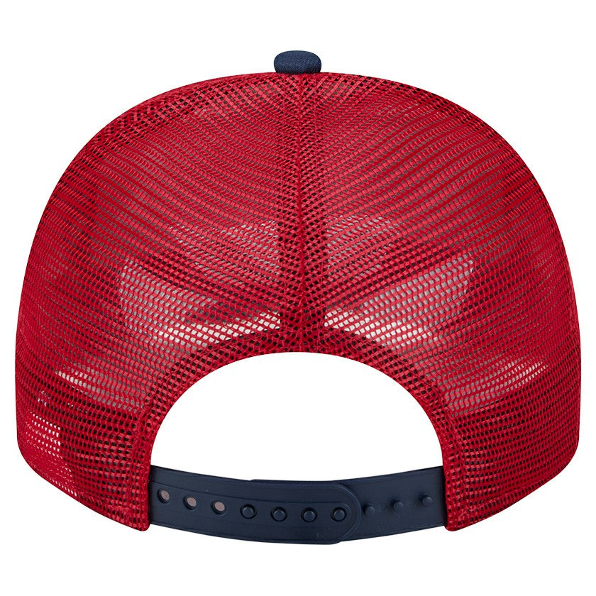 Los Angeles Angels New Era Banner A-Frame 9FIFTY Trucker Snapback Hat - MLB Hats