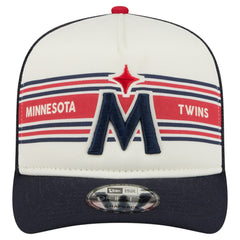 Minnesota Twins New Era Banner A-Frame 9FIFTY Trucker Snapback Hat - MLB Hats