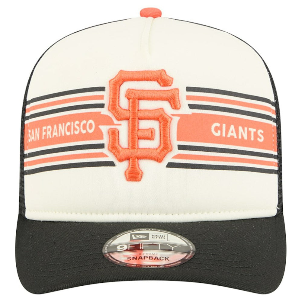 San Francisco Giants New Era Banner A-Frame 9FIFTY Trucker Snapback Hat - MLB Hats